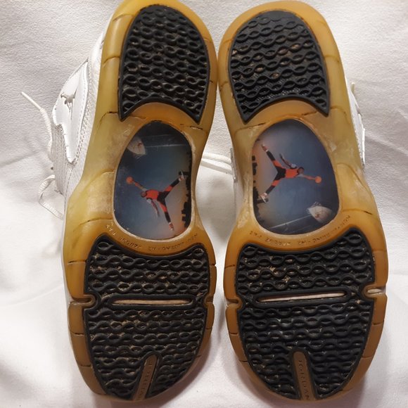 (Listing# 120) Jordon sneakers , blue and white - Picture 4 of 7